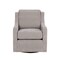Gracie Mills Alondra Chenille Curved Armrest Swivel Chair - Grace-8254